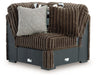 Midnight-Madness Sectional with Chaise - House Of Furniture/Allan's Gallery