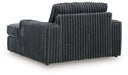 Midnight-Madness Oversized Chaise - House Of Furniture/Allan's Gallery