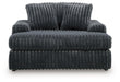 Midnight-Madness Oversized Chaise - House Of Furniture/Allan's Gallery