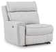 Social Pointe Reclining Sectional with Storage Consoles - House Of Furniture/Allan's Gallery