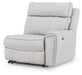 Social Pointe Reclining Sectional with Storage Consoles - House Of Furniture/Allan's Gallery