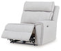 Social Pointe Reclining Sectional with Storage Consoles - House Of Furniture/Allan's Gallery