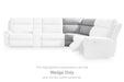 Social Pointe Reclining Sectional with Storage Consoles - House Of Furniture/Allan's Gallery