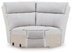 Social Pointe Reclining Sectional with Storage Consoles - House Of Furniture/Allan's Gallery