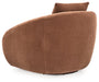 Yahya Swivel Accent Chair - House Of Furniture/Allan's Gallery