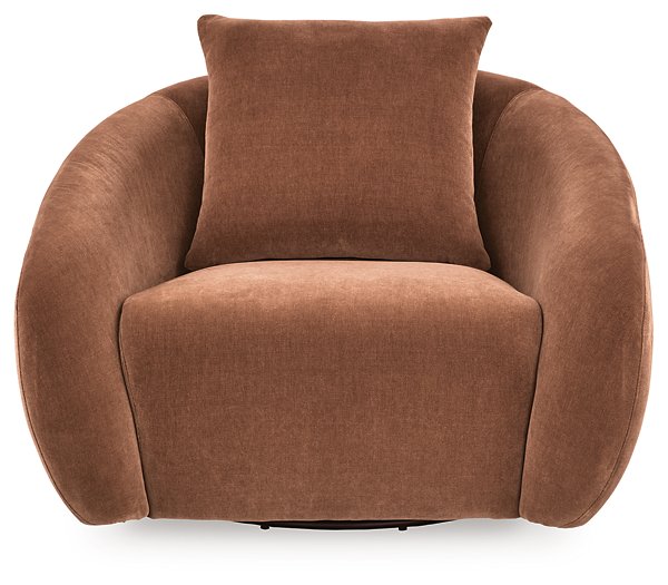 Yahya Swivel Accent Chair - House Of Furniture/Allan's Gallery