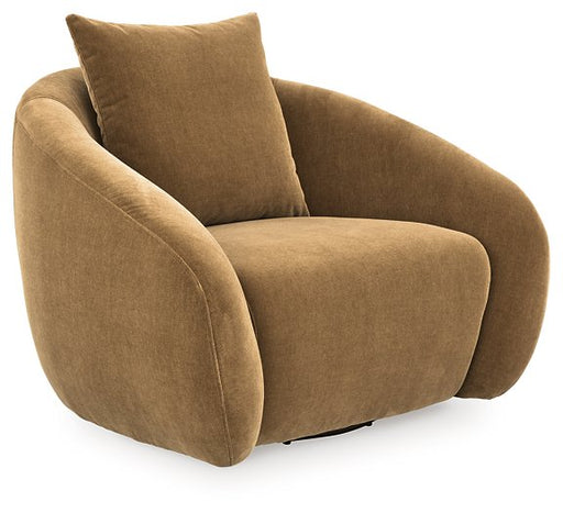 Yahya Swivel Accent Chair - House Of Furniture/Allan's Gallery