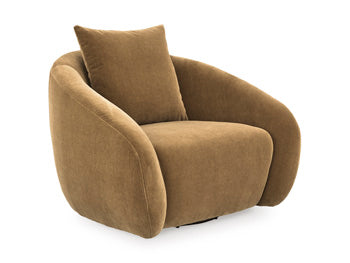 Yahya Swivel Accent Chair - House Of Furniture/Allan's Gallery