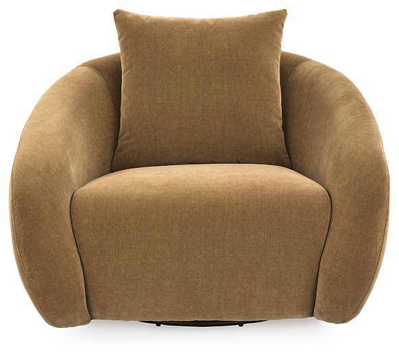 Yahya Swivel Accent Chair - House Of Furniture/Allan's Gallery
