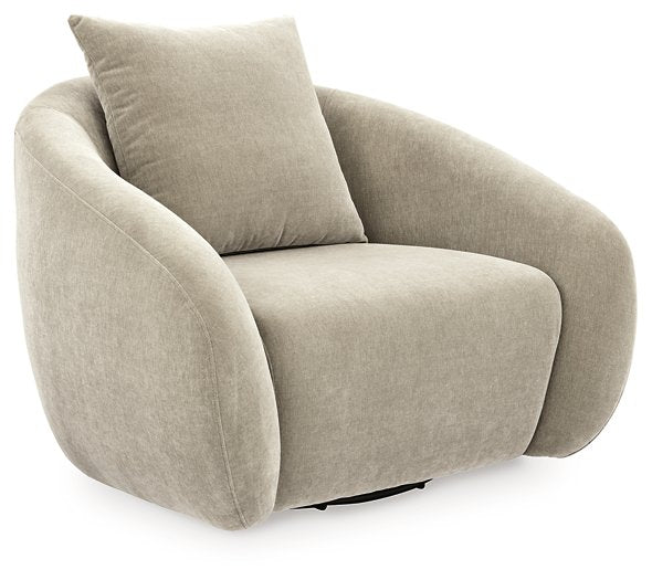 Yahya Swivel Accent Chair - House Of Furniture/Allan's Gallery
