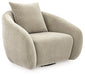 Yahya Swivel Accent Chair - House Of Furniture/Allan's Gallery
