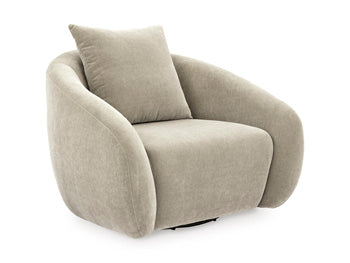 Yahya Swivel Accent Chair - House Of Furniture/Allan's Gallery