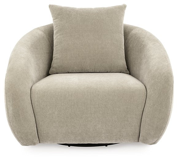 Yahya Swivel Accent Chair - House Of Furniture/Allan's Gallery