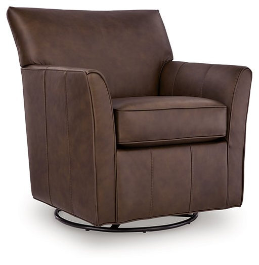 Braydunn Swivel Glider Accent Chair - House Of Furniture/Allan's Gallery