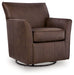 Braydunn Swivel Glider Accent Chair - House Of Furniture/Allan's Gallery