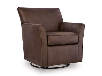 Braydunn Swivel Glider Accent Chair - House Of Furniture/Allan's Gallery