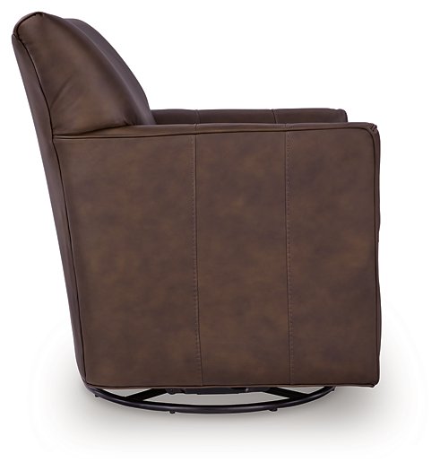 Braydunn Swivel Glider Accent Chair - House Of Furniture/Allan's Gallery