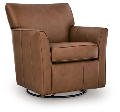 Braydunn Swivel Glider Accent Chair - House Of Furniture/Allan's Gallery