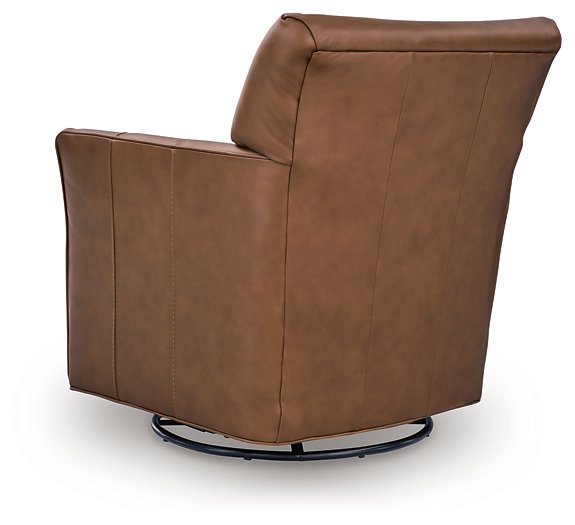 Braydunn Swivel Glider Accent Chair - House Of Furniture/Allan's Gallery