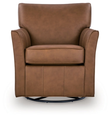 Braydunn Swivel Glider Accent Chair - House Of Furniture/Allan's Gallery
