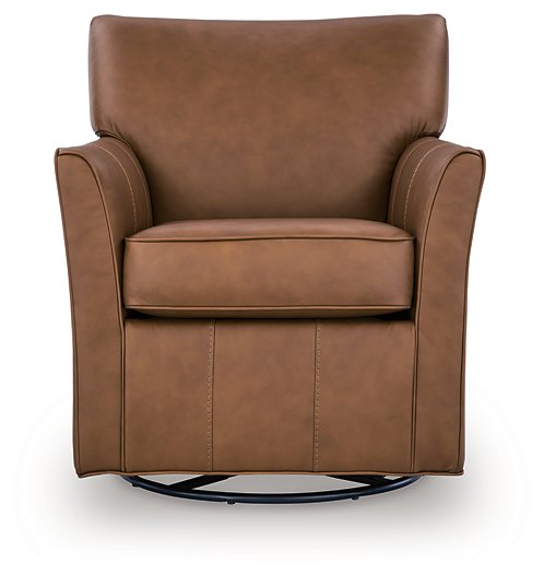 Braydunn Swivel Glider Accent Chair - House Of Furniture/Allan's Gallery