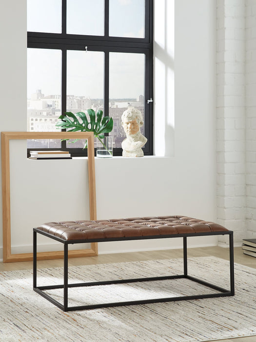 Junsor Coffee Table Ottoman - House Of Furniture/Allan's Gallery