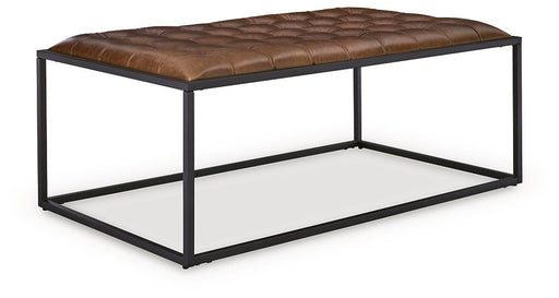 Junsor Coffee Table Ottoman - House Of Furniture/Allan's Gallery