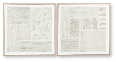 Andorfield Wall Art (Set of 2) - House Of Furniture/Allan's Gallery