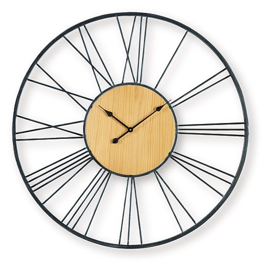 Brockett Wall Clock - House Of Furniture/Allan's Gallery
