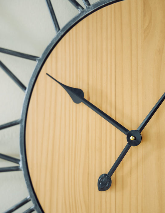 Brockett Wall Clock - House Of Furniture/Allan's Gallery