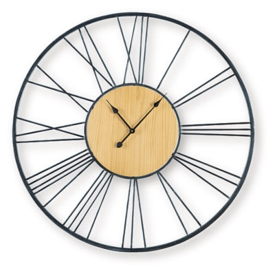 Brockett Wall Clock - House Of Furniture/Allan's Gallery