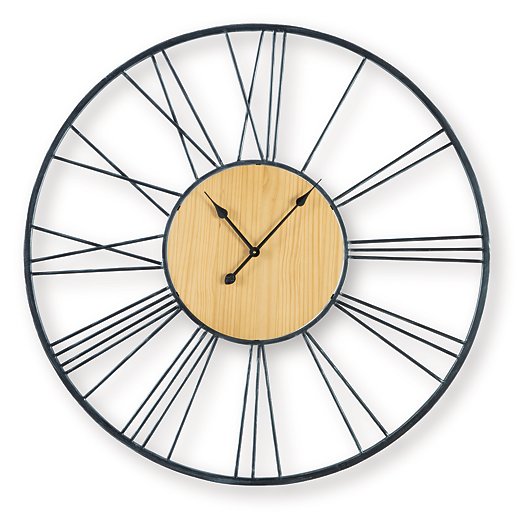 Brockett Wall Clock - House Of Furniture/Allan's Gallery