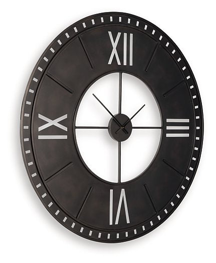 Lytle Wall Clock - House Of Furniture/Allan's Gallery
