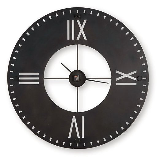 Lytle Wall Clock - House Of Furniture/Allan's Gallery
