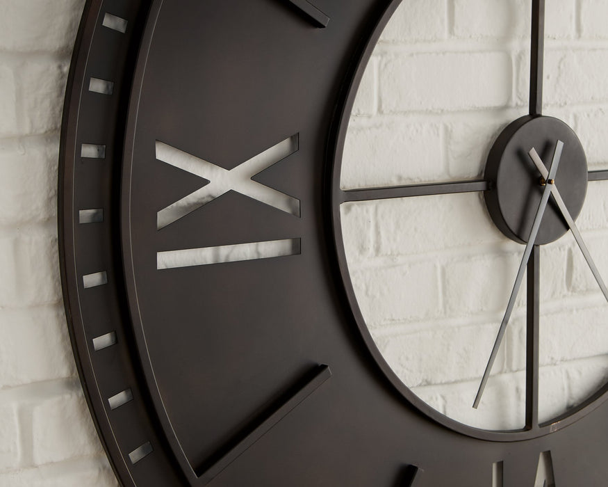 Lytle Wall Clock - House Of Furniture/Allan's Gallery