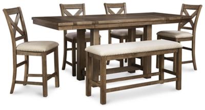 Moriville Counter Height Dining Set - House Of Furniture/Allan's Gallery
