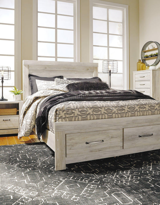 Bellaby Bed with 2 Storage Drawers - House Of Furniture/Allan's Gallery
