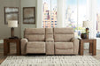 Next-Gen DuraPella Power Reclining Sectional Loveseat with Console - House Of Furniture/Allan's Gallery