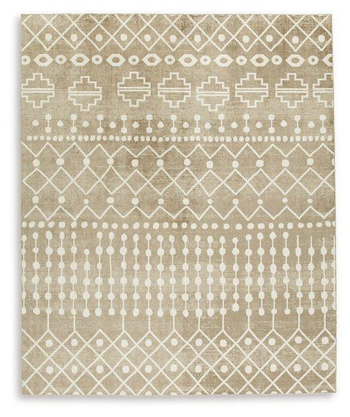 Bunchly 7'10" x 10'3" Washable Rug - House Of Furniture/Allan's Gallery