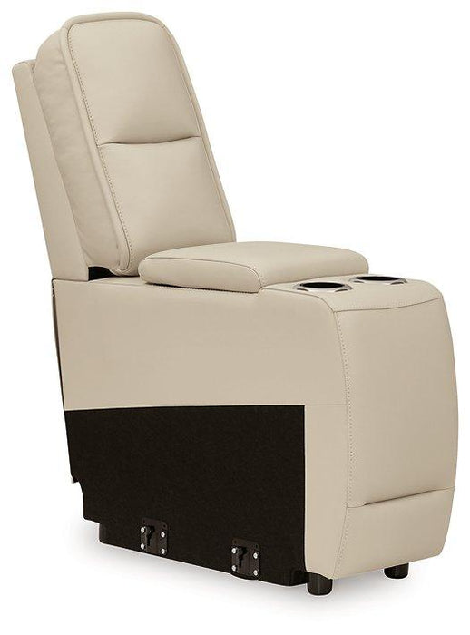 Double Deal Reclining Sectional with Console - House Of Furniture/Allan's Gallery