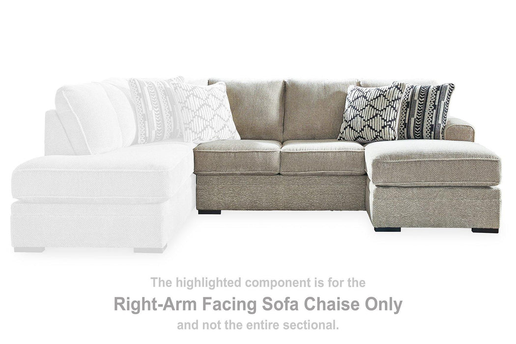 Calnita Sectional with Chaise - House Of Furniture/Allan's Gallery