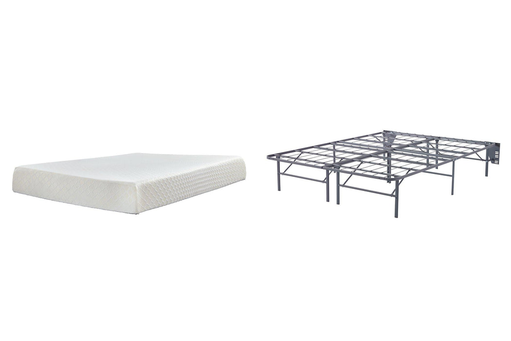 10 Inch Chime Memory Foam Mattress Set - House Of Furniture/Allan's Gallery