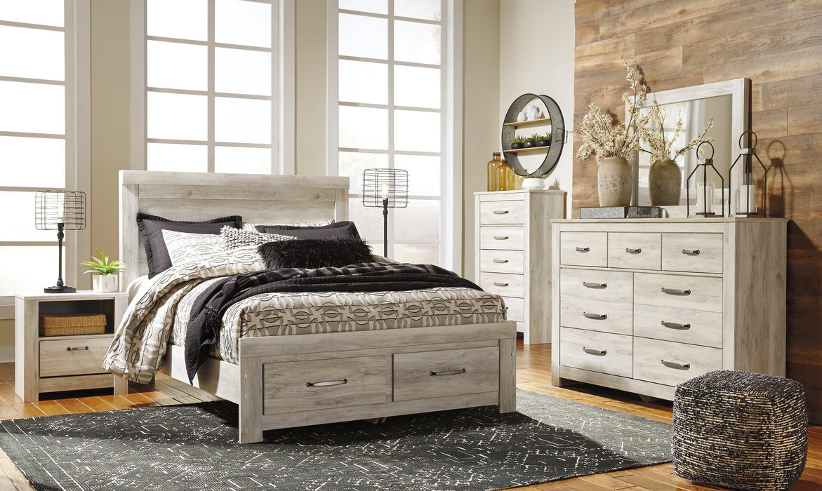 Bellaby Bed with 2 Storage Drawers - House Of Furniture/Allan's Gallery