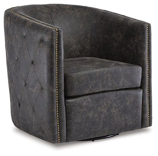Brentlow Swivel Accent Chair - House Of Furniture/Allan's Gallery