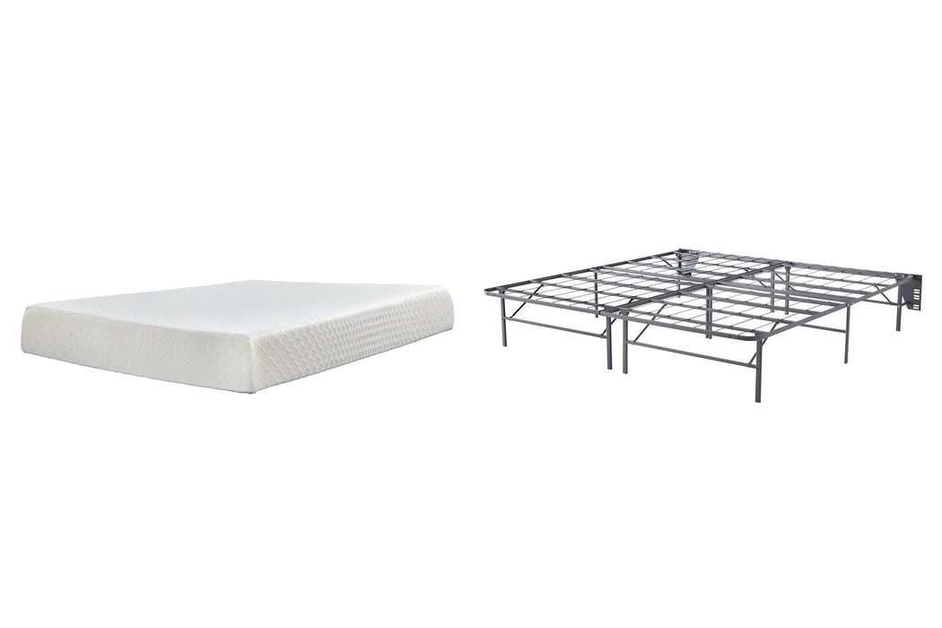 10 Inch Chime Memory Foam Mattress Set - House Of Furniture/Allan's Gallery