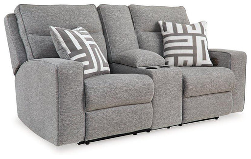 Biscoe Power Reclining Loveseat - House Of Furniture/Allan's Gallery
