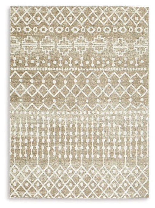 Bunchly 4'11" x 7'2" Washable Rug - House Of Furniture/Allan's Gallery