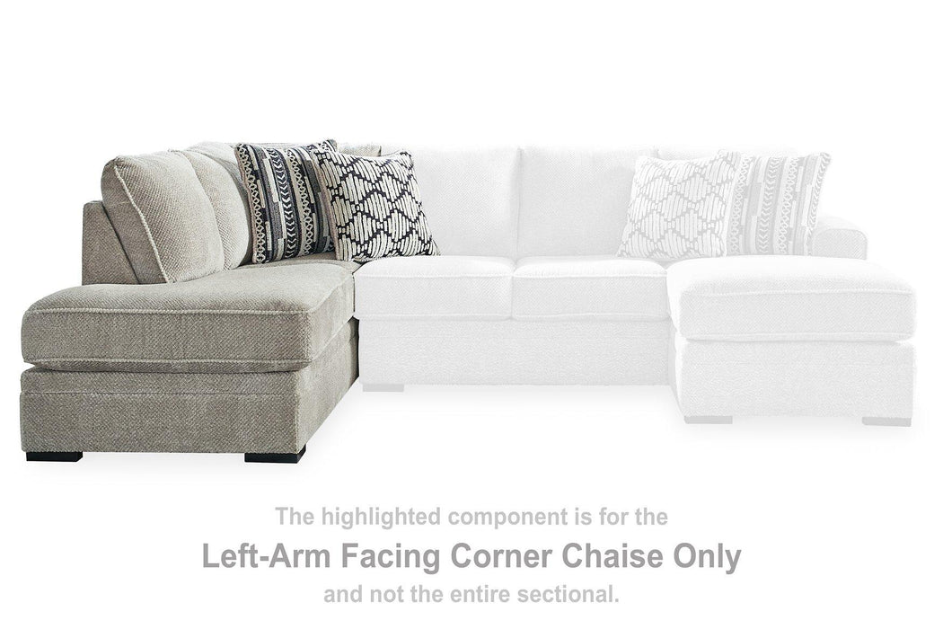 Calnita Sectional with Chaise - House Of Furniture/Allan's Gallery