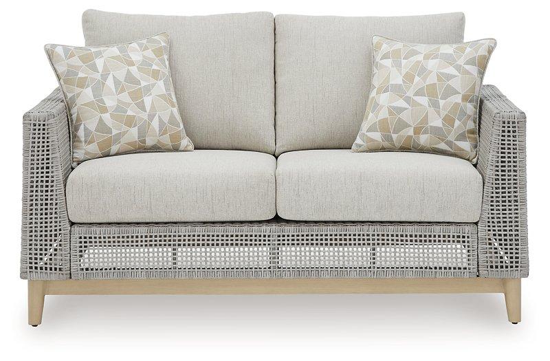 Seton Creek Outdoor Seating Set - House Of Furniture/Allan's Gallery
