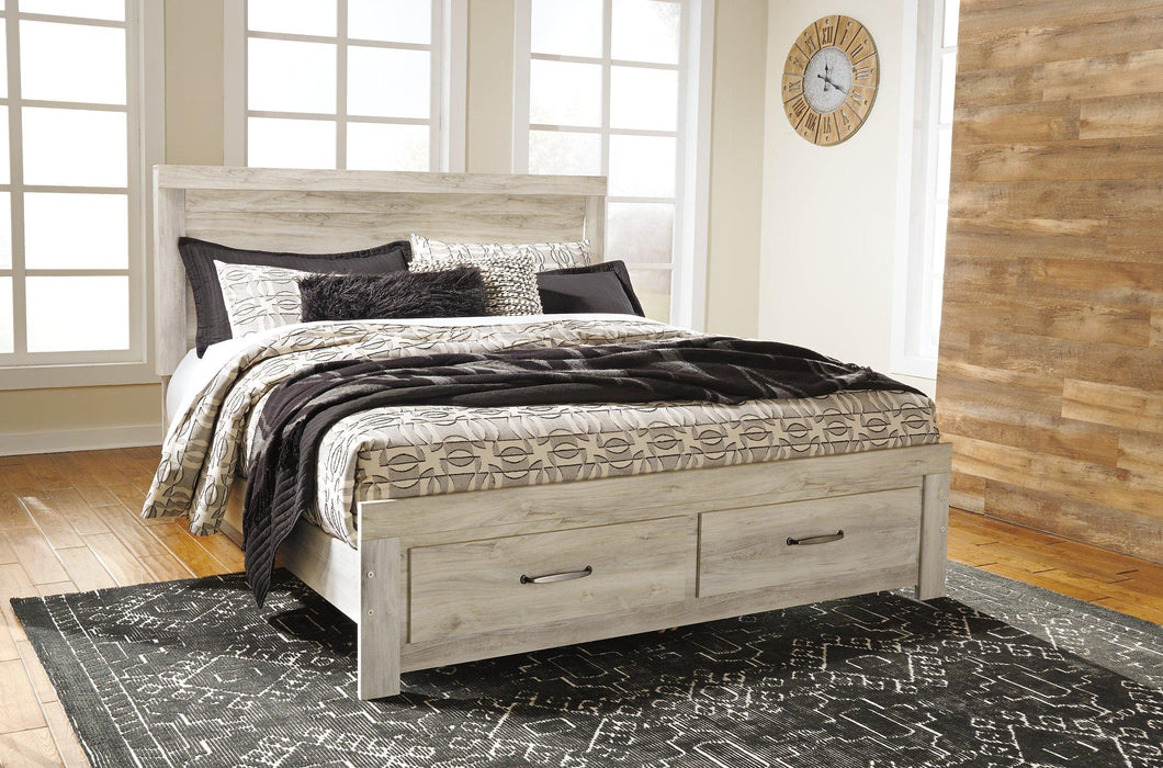 Bellaby Bed with 2 Storage Drawers - House Of Furniture/Allan's Gallery